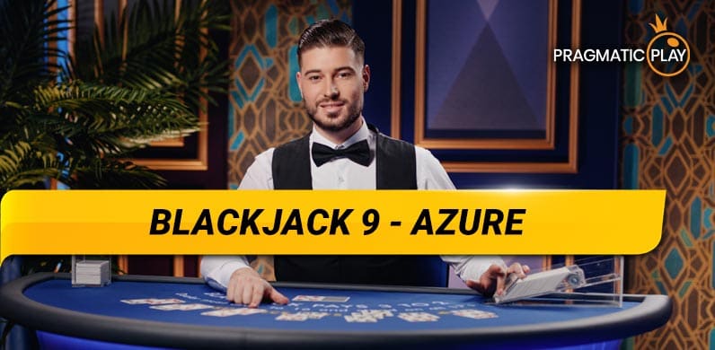 Blackjack 9 - Azure in LiveCasino_HighRollers