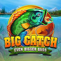 Big Catch Even Bigger Bass in fish
