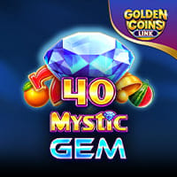 40 Mystic Gem Golden Coins Link in ClassicSlots