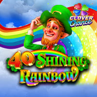 40 Shining Rainbow Clover Chance in egt-digital