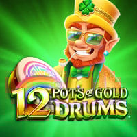 12 Pots of Gold Drums in Irish