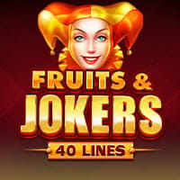 Fruits and Jokers: 40 Lines in playson