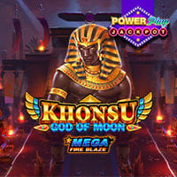 Mega Fire Blaze: Khonsu God of Moon PowerPlay in mega-multipliers