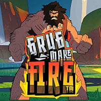 Grug Make Fire in hacksaw