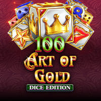 100 Art of Gold Dice Edition in AllJackpots