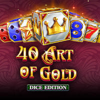 40 Art of Gold Dice Edition in AllJackpots