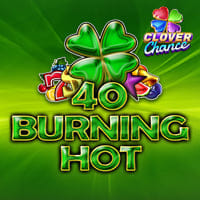 40 Burning Hot Clover Chance in AllJackpots