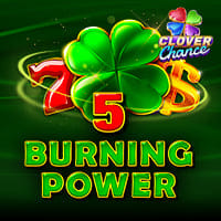 5 Burning Power Clover Chance in egt-digital