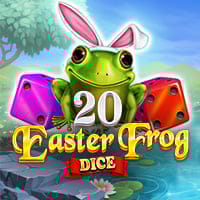 Easter Frog Dice in eastergr