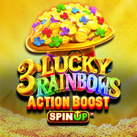 3 Lucky Rainbows Action Boost SpinUP in Irish