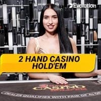 2 Hand Casino Holdem in Evolution