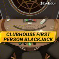 Clubhouse First Person Blackjack in Evolution