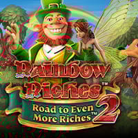 Rainbow Riches Road to Even More Riches 2 in light-and-wonder