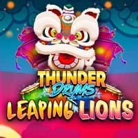 Thunder Drums Leaping Lions in light-and-wonder