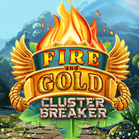 Fire and Gold Cluster Breaker in Stakelogic