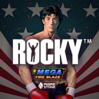 Mega Fire Blaze: Rocky in slots_playtech
